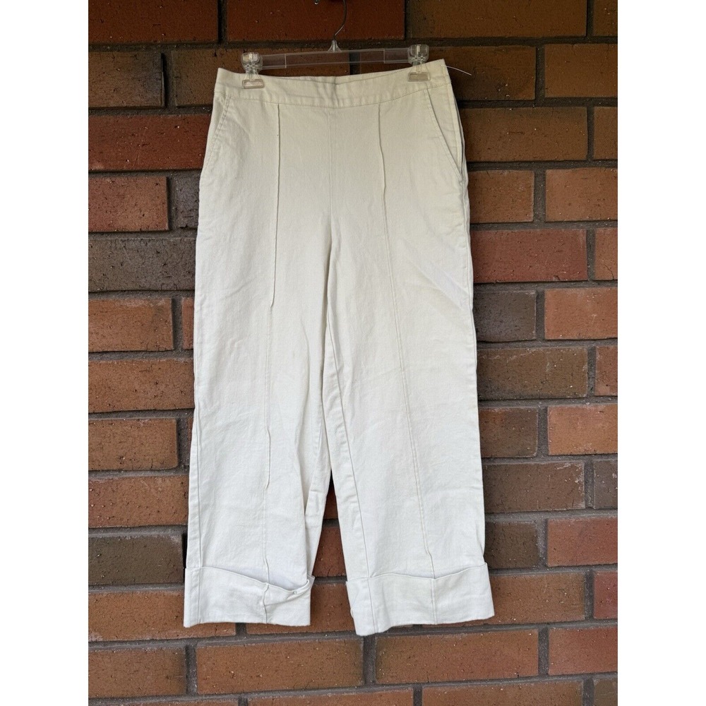 Rachel Comey x Target Wide Leg‎ Pants High Rise Casual | Ivory | Women's Size 8